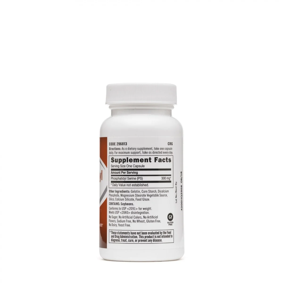 Fosfatidil Serina 300mg, 30 capsule, GNC