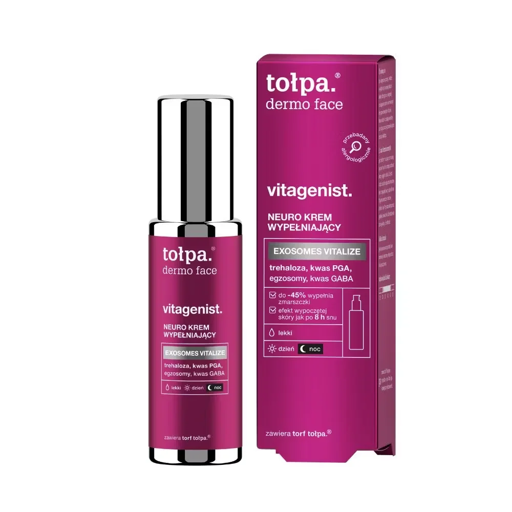 Crema anti-aging cu peptide si exozomi Dermo Face Vitagenist, 50ml, Tolpa