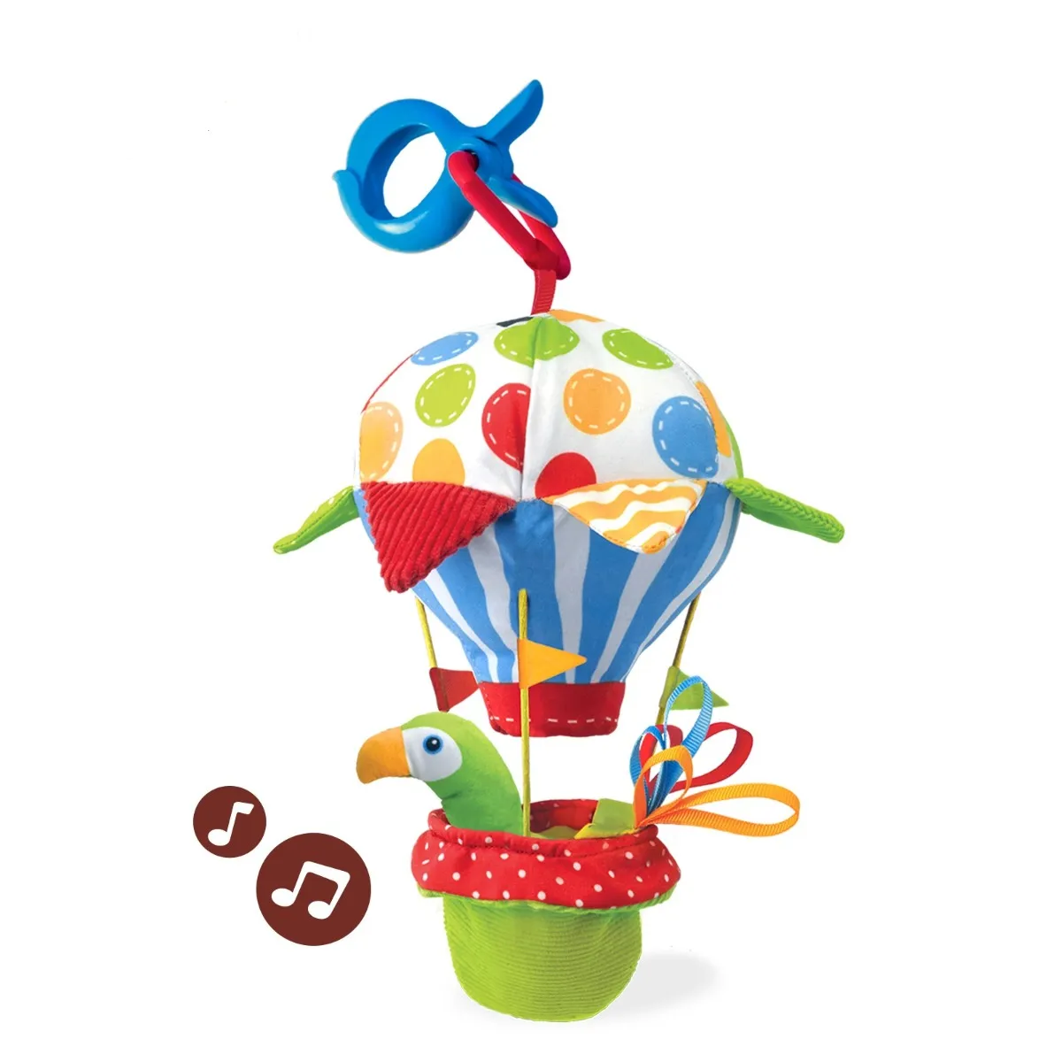 Jucarie balon muzical cu activitati pentru +0 luni 40140, 1 bucata, Yookidoo 
