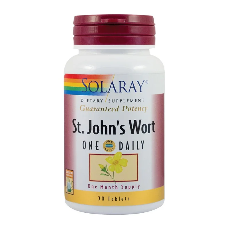 St. John's Wort (Sunatoare) 900mg, 30 tablete, Secom
