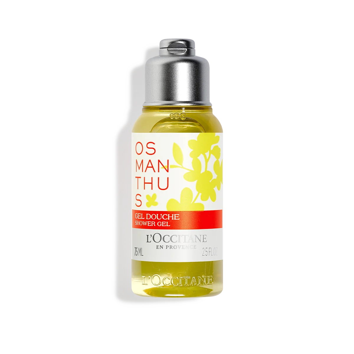 Gel de dus cu flori de Osmanthus special pentru calatorii, 75ml, L'Occitane
