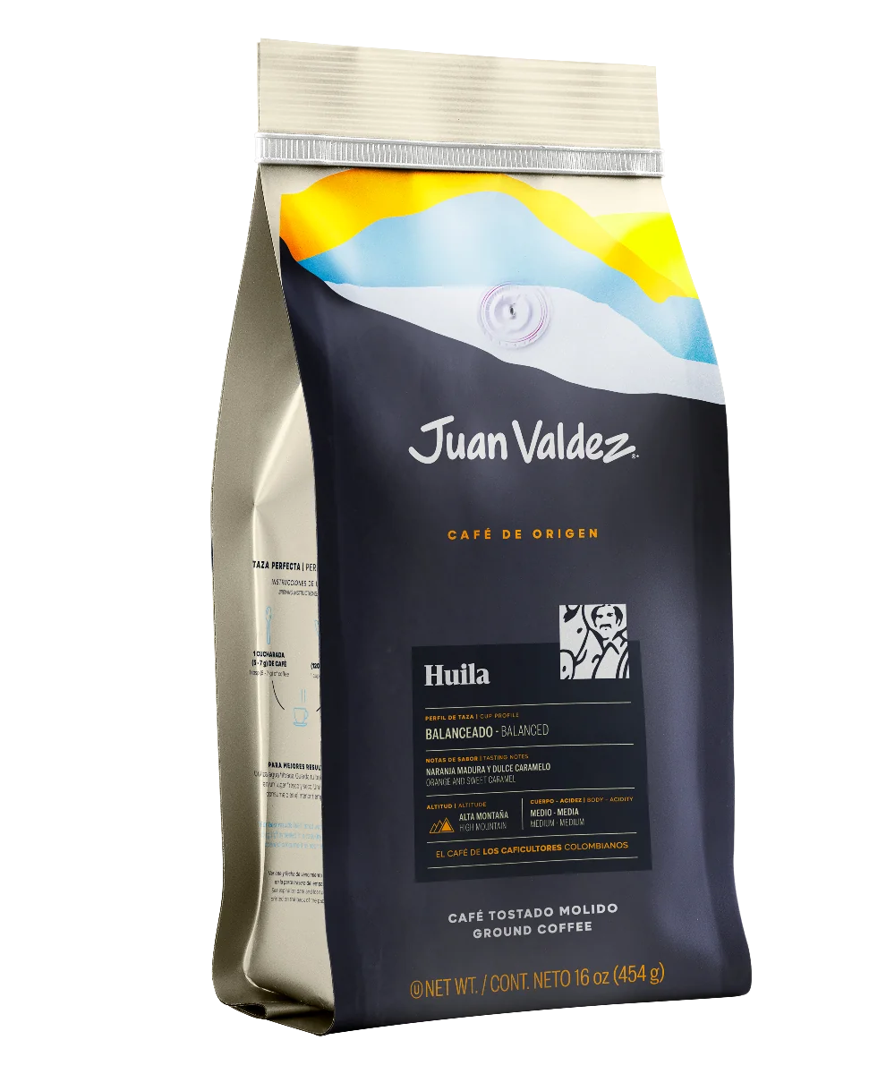 Cafea macinata Origine Huila, 454g, Juan Valdez