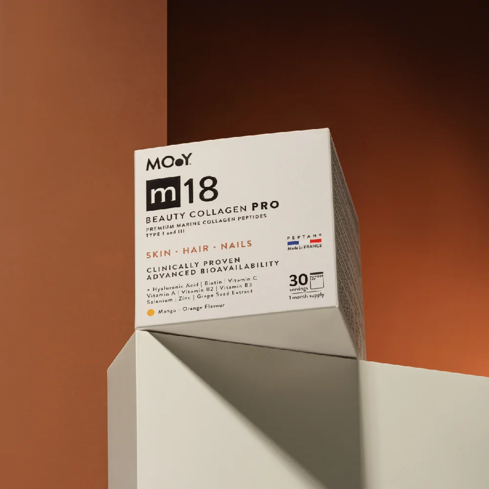 Colagen marin Beauty M18 cu aroma de mango si portocale, 240g, Molecules of Youth