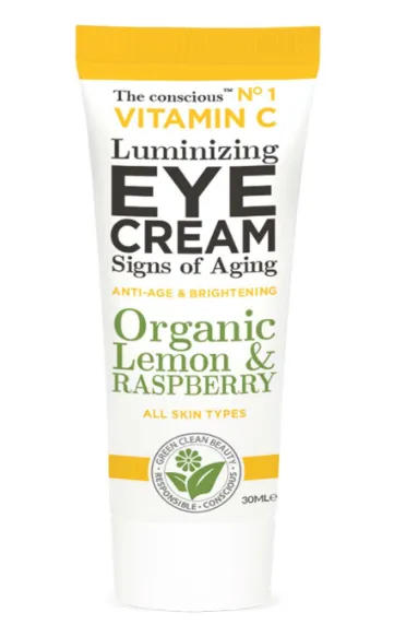 Crema de ochi cu Vitamina C, Lamaie & Zmeura, 30ml, The conscious
