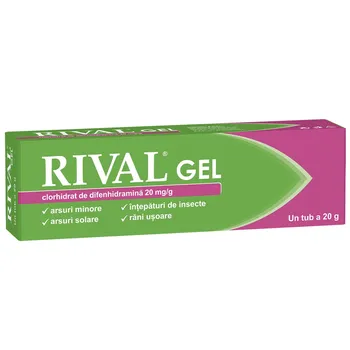 Rival gel 20 mg/g, 20g, Fiterman 