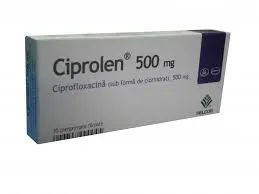 Ciprolen 500mg, 10 comprimate, AC Helcor