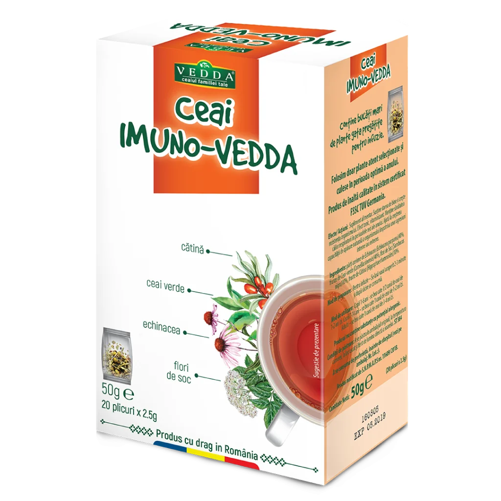 Ceai Imuno, 20 plicuri, Vedda