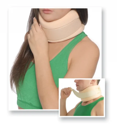 Guler cervical cu fixare usoara si tija de sustinere Nr. 1, 1 bucata, MedTextile