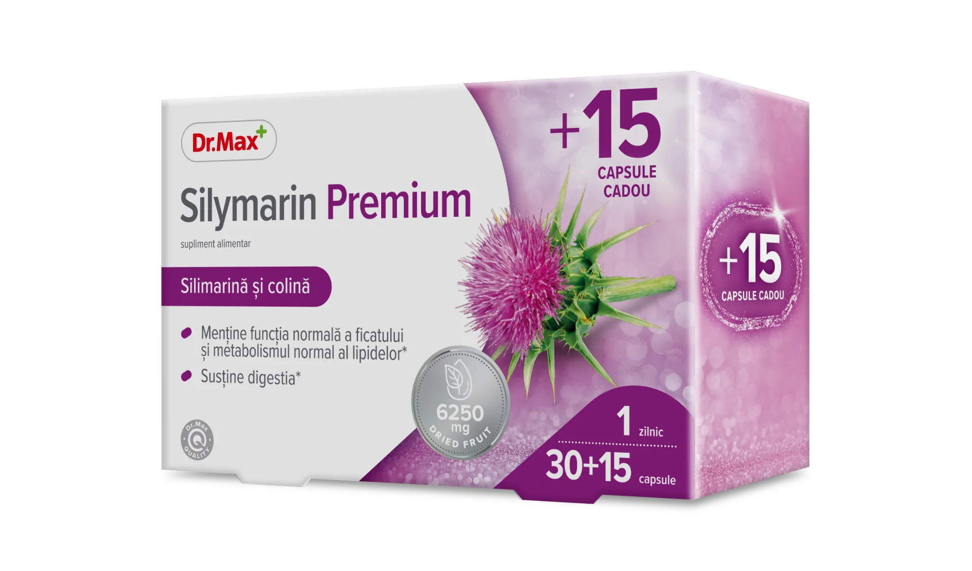 Dr.Max Silimarina Premium, 30+15 capsule