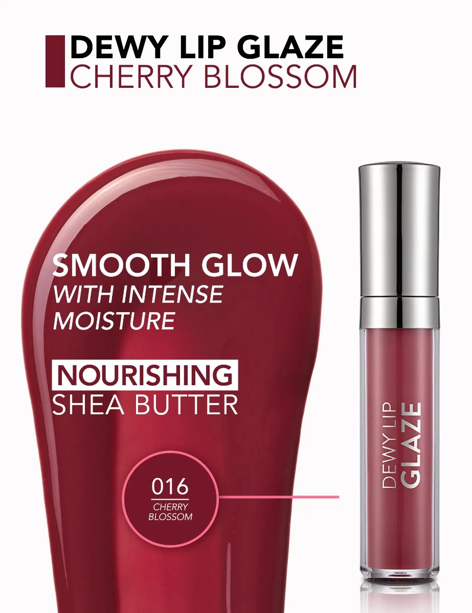 Luciu de buze Dewy 16 Cherry Blossom, 4.5ml, Flormar
