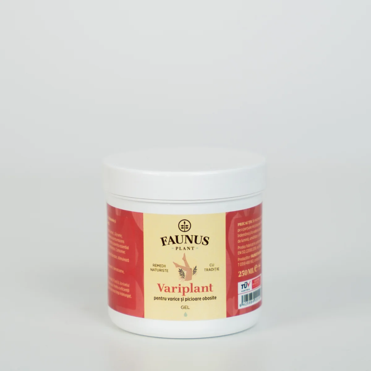 Gel pentru insuficienta venoasa Variplant, 250ml, Faunus Plant