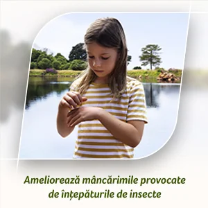 Amelioreaza mancarimile provocate de intepaturile de insecte. Amelioreaza mancarimile provocate de intepaturile de insecte.