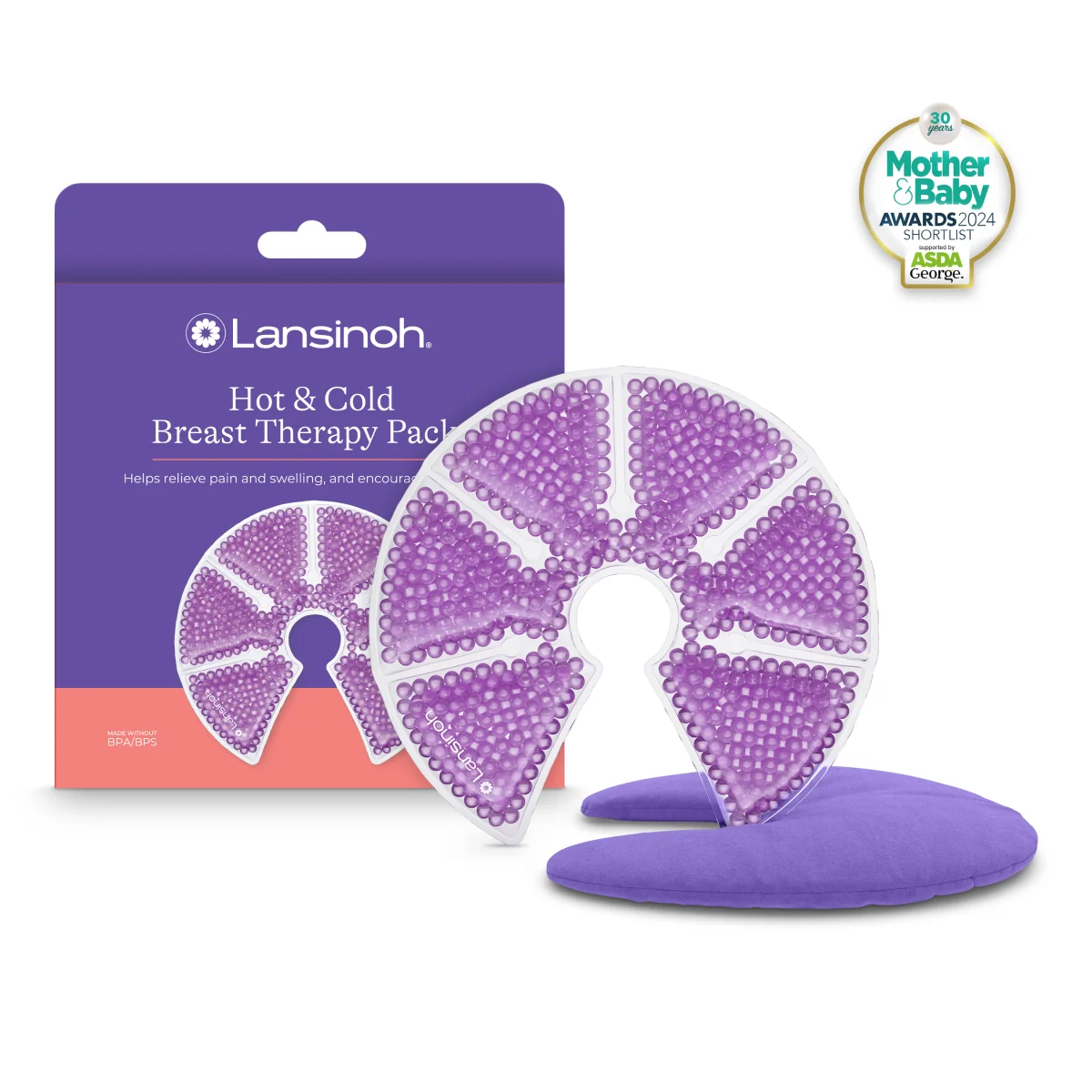 Pernite pentru san 3 in 1 Thera Pearl, 2 bucati, Lansinoh