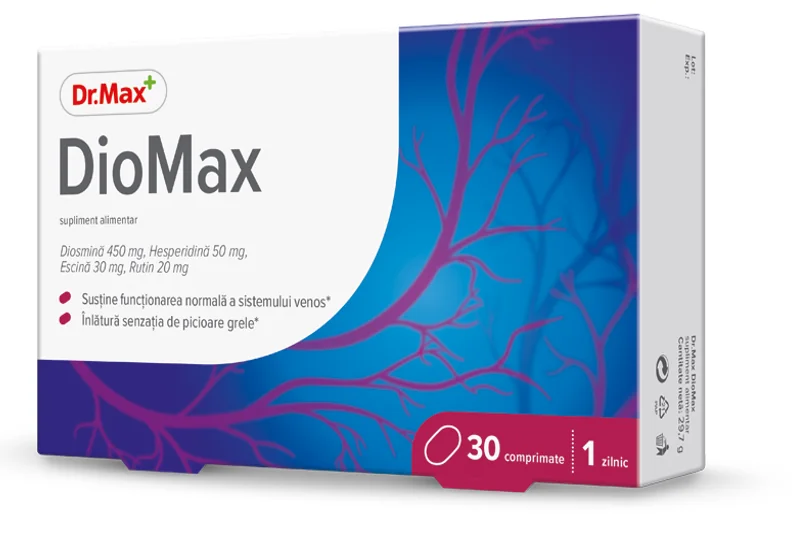 Dr. Max DioMax, 30 comprimate 