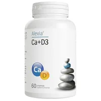 Calciu vitamina D3, 60 comprimate, Alevia