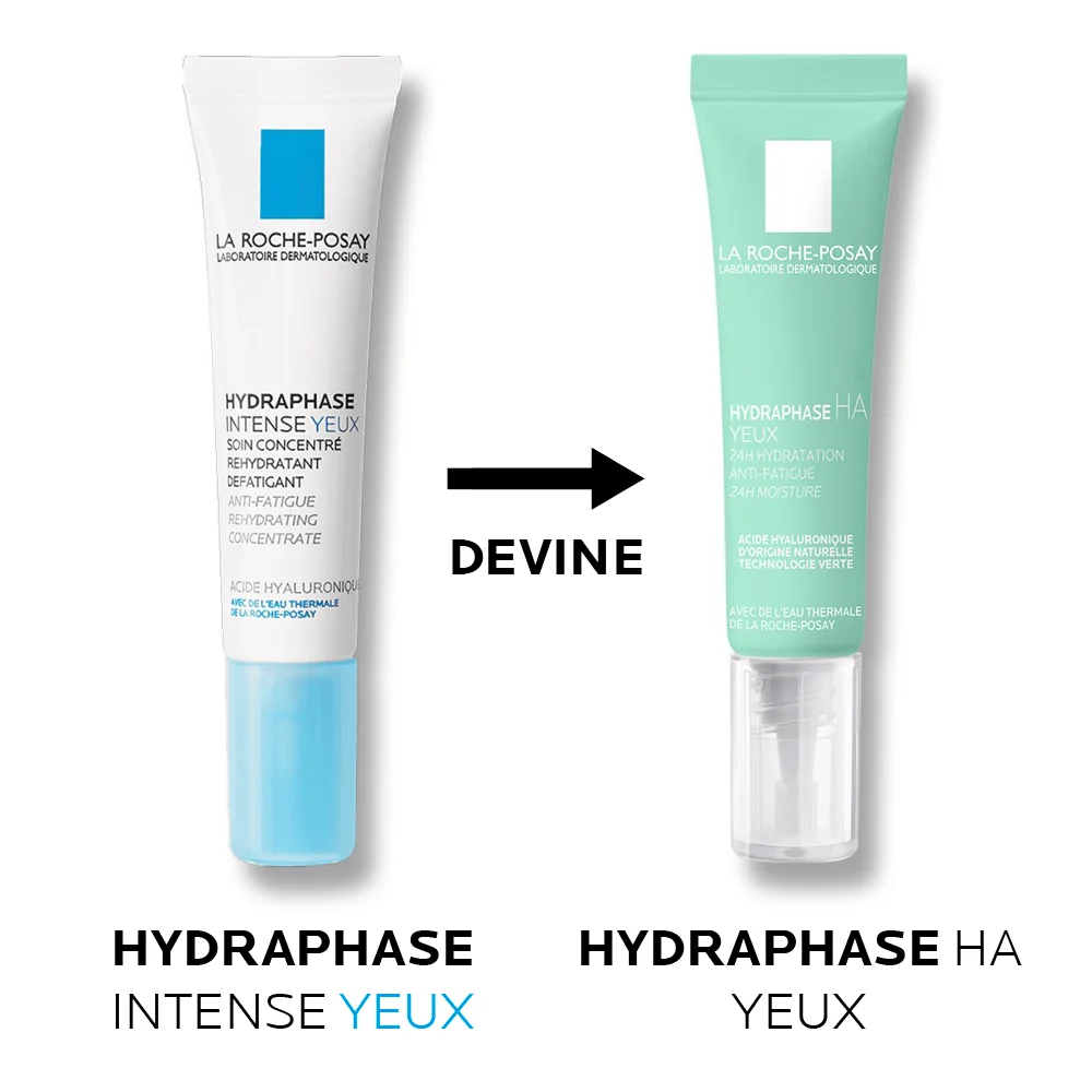 Gel-crema contur ochi intens hidratanta Hydraphase, 15ml, La Roche-Posay
