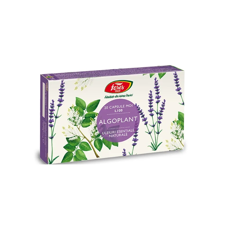 Algoplant, 20 capsule moi, Fares