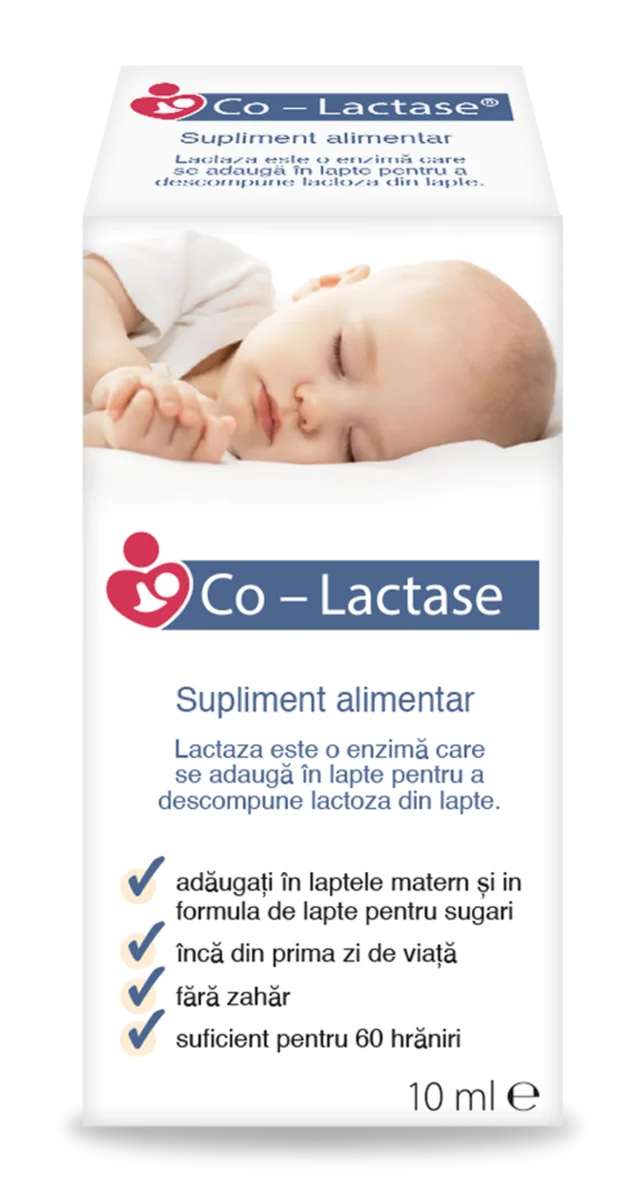 Picaturi pentru sugari Co-Lactase, 10ml, Maxima HealthCare