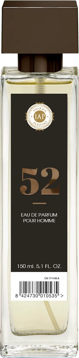 Apa de parfum pentru barbati Nr. 52, 150ml, IAP Pharma