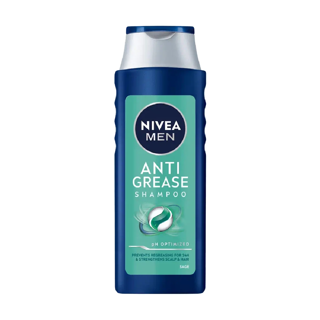 Sampon pentru barbati Anti-Grease, 400ml, Nivea 