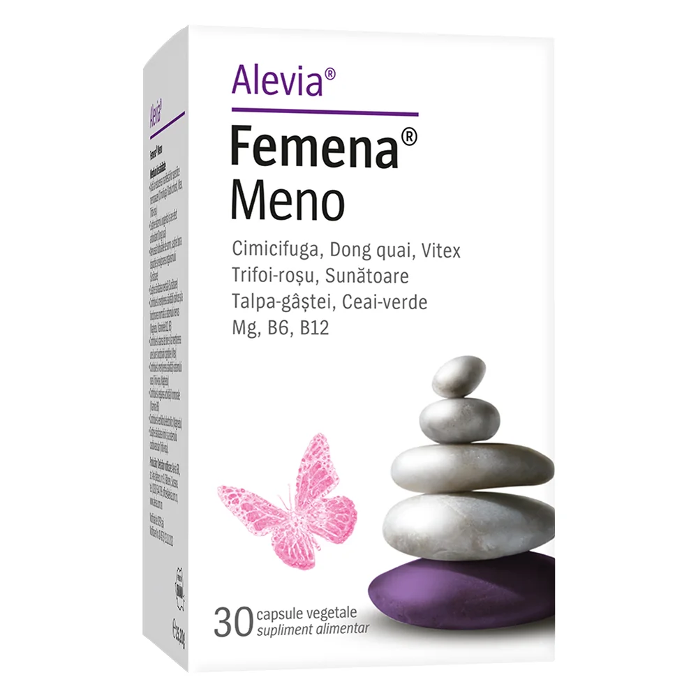 Femena Meno, 30 capsule vegetale, Alevia