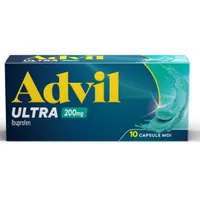 Advil Ultra 200mg, 10 capsule moi, GSK