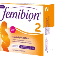 Femibion 2 sarcina si alaptare, 28 comprimate + 28 capsule