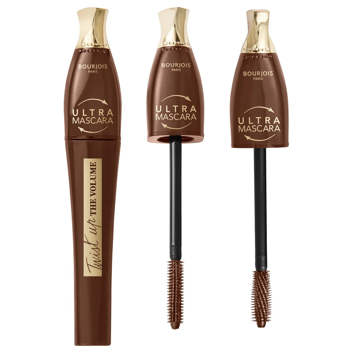 Mascara Twist Up the Volume 02 Brown, 8ml, Bourjois