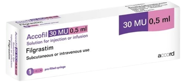 Accofil 30MU/0.5ml, 1 flacon, Accord