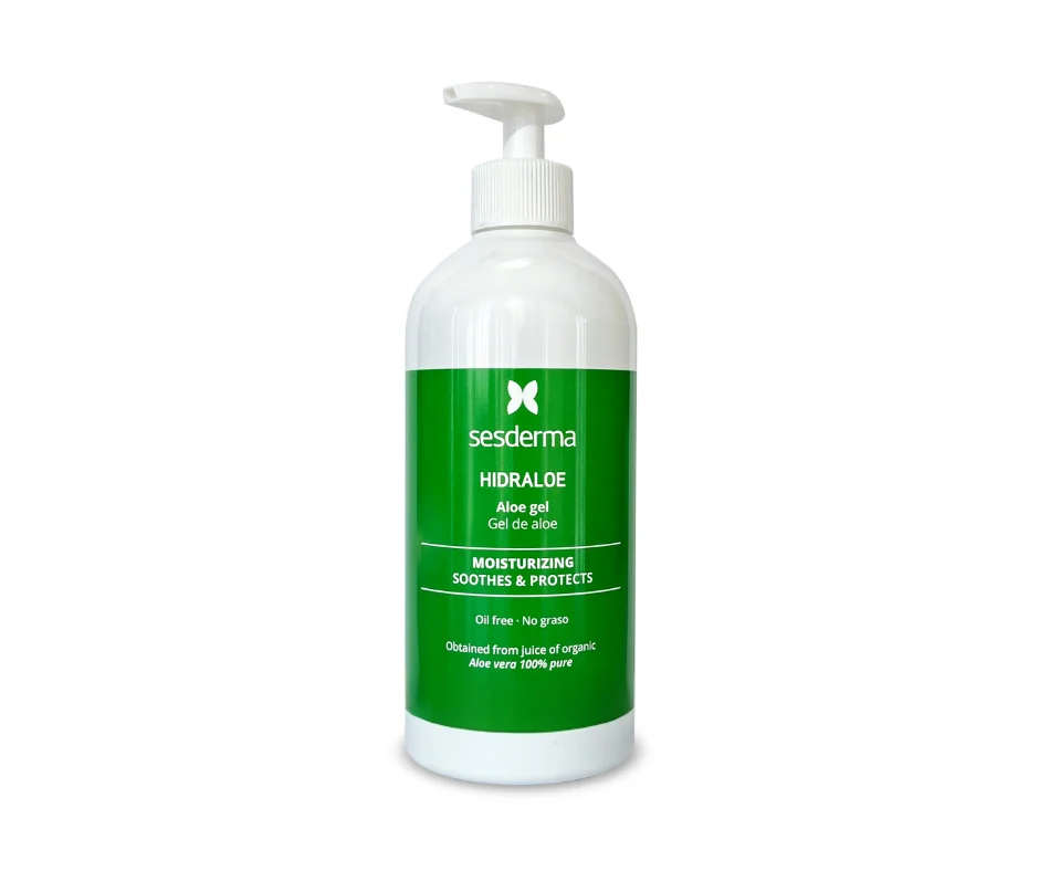 Gel cu aloe pentru piele sensibila si utilizare zilnica Hidraloe, 500ml, Sesderma