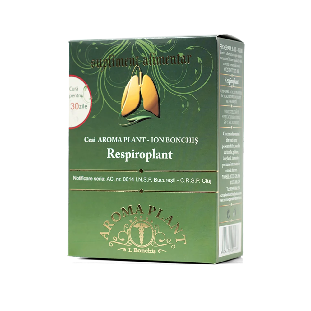 Ceai Respiroplant, 165g, Aroma Plant Bonchis