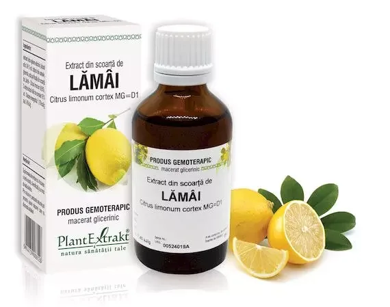 Extract din scoarta de lamai, 50ml, PlantExtrakt