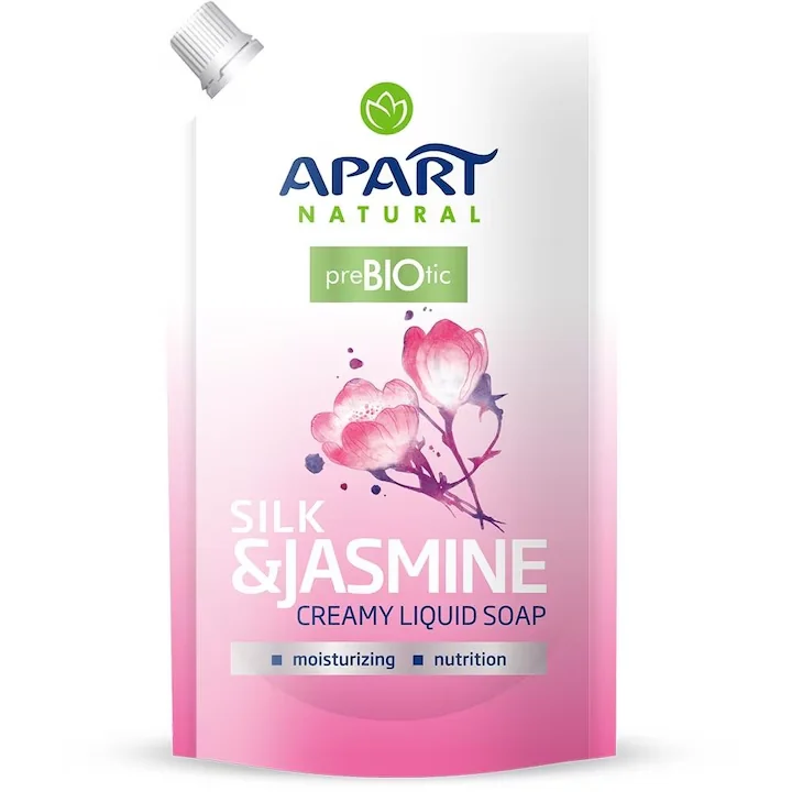 Rezerva sapun lichid cremos cu Iasomie, 400ml, Apart