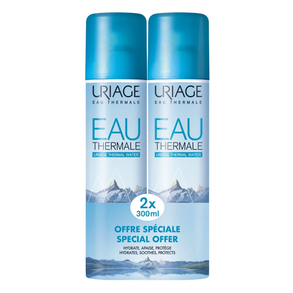 Pachet Apa termala, 2 x 300ml, Uriage