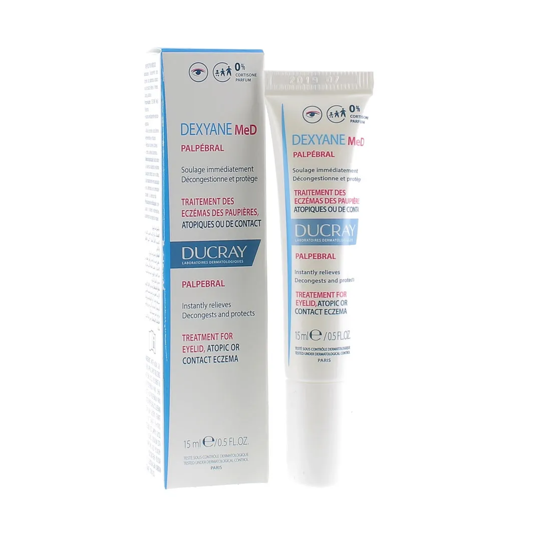 Crema pentru pleoape Dexyane MED Palpebral, 15 ml, Ducray