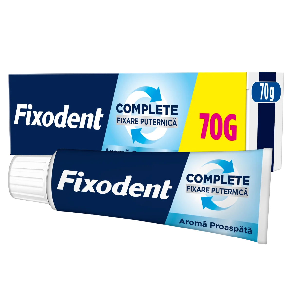 Crema adeziva pentru proteza dentara Original Complete, 70g, Fixodent