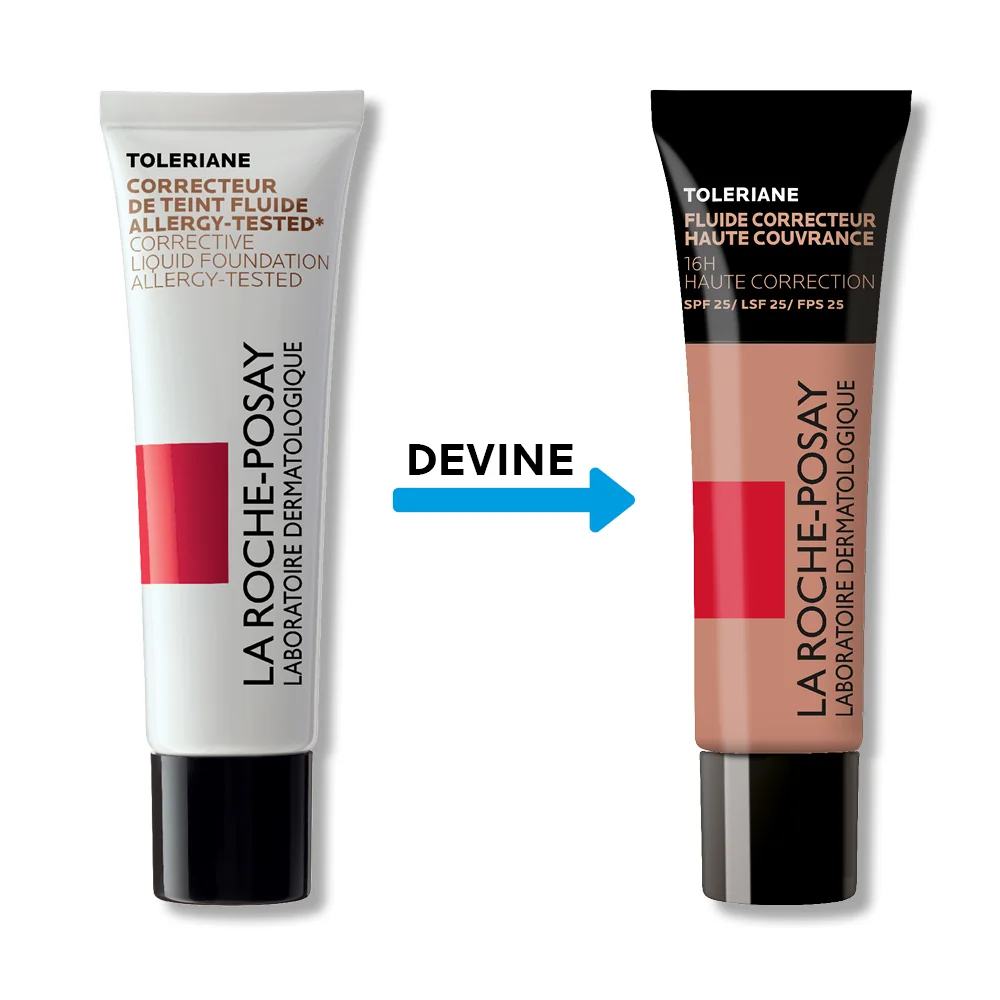 Fond de ten fluid corector cu SPF25 pentru piele sensibila Toleriane Nuanta 11, 30ml, La Roche-Posay