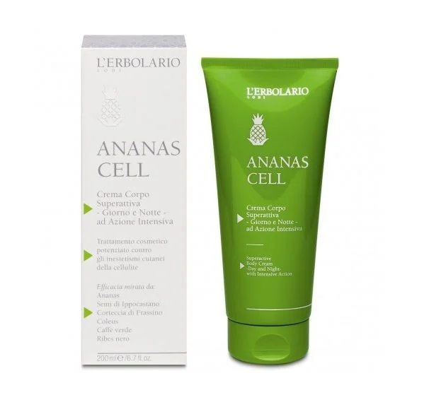 L'Erbolario Ananas Crema de corp anticelulita, 200ml