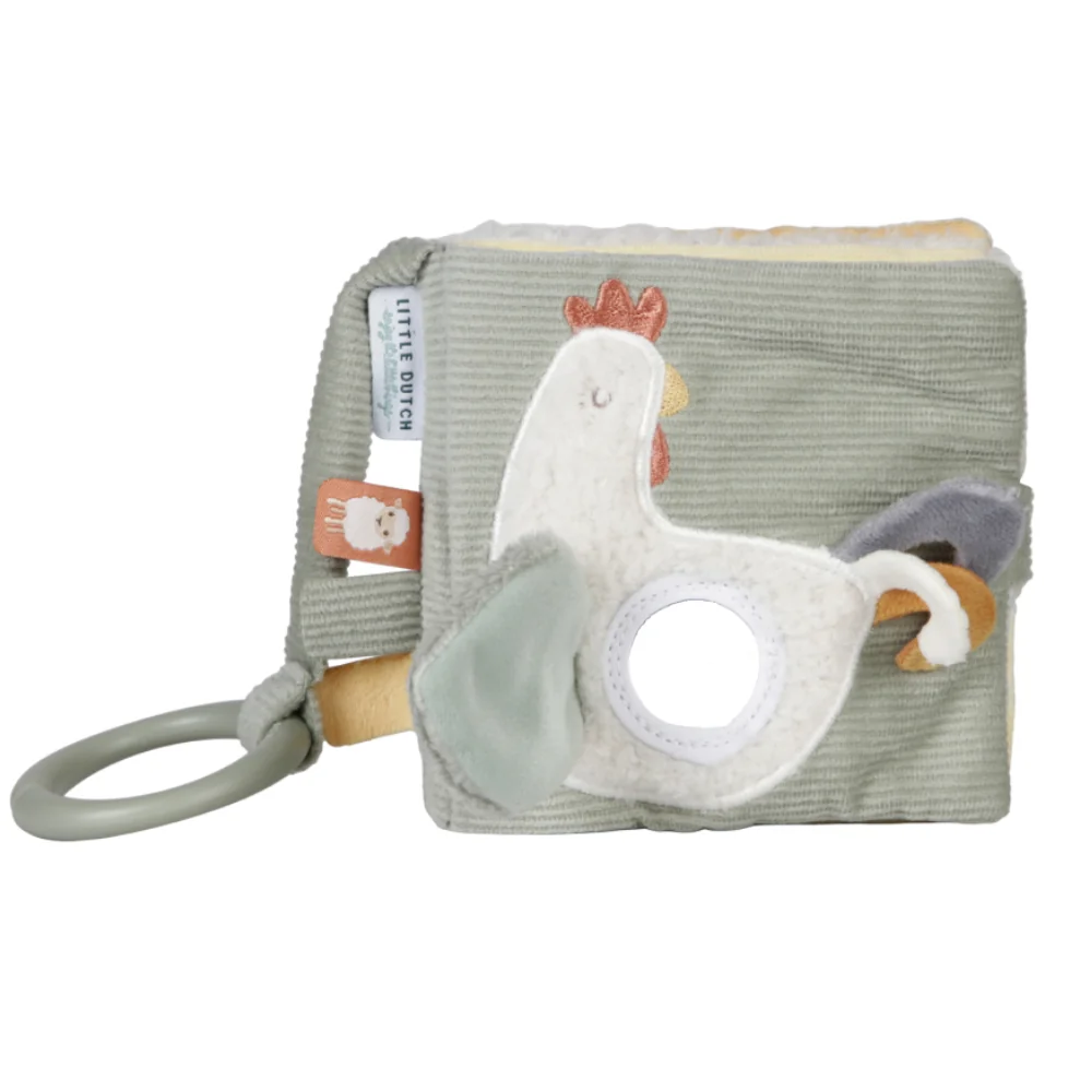 Carticica senzoriala moale Little Farm, 1 bucata, Little Farm