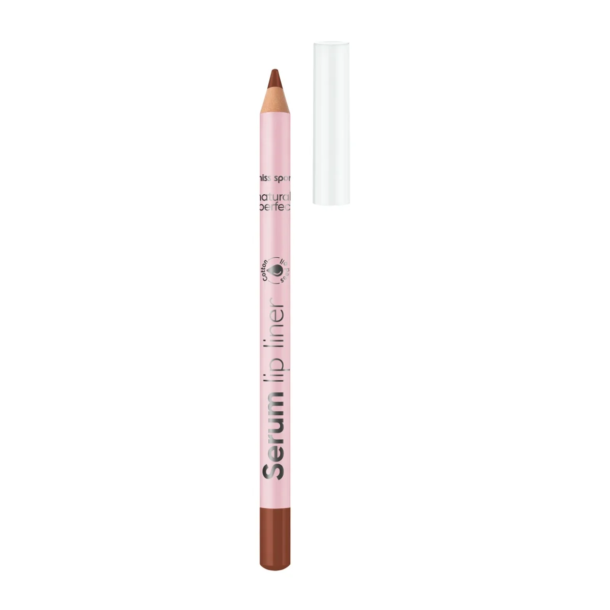 Creion de buze cu serum Naturally Perfect 03 Nude Brown, 1.2g, Miss Sporty
