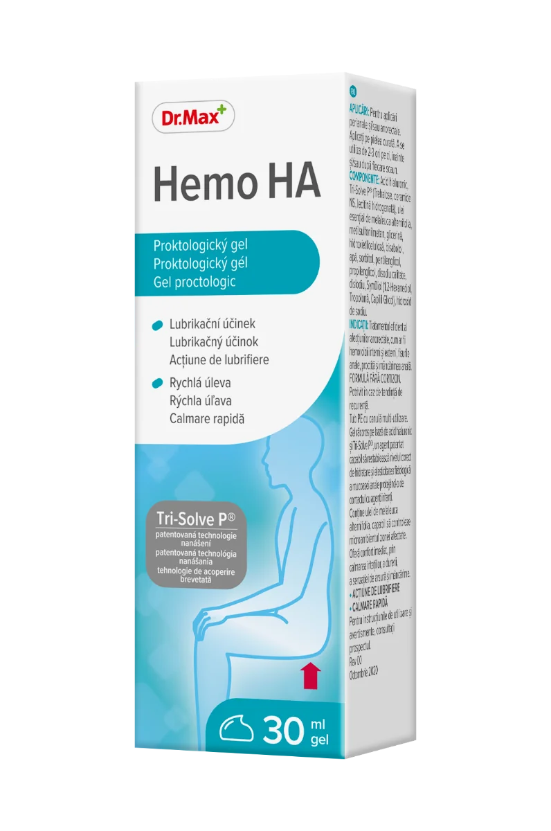 Dr. Max Hemo HA gel proctologic, 30ml