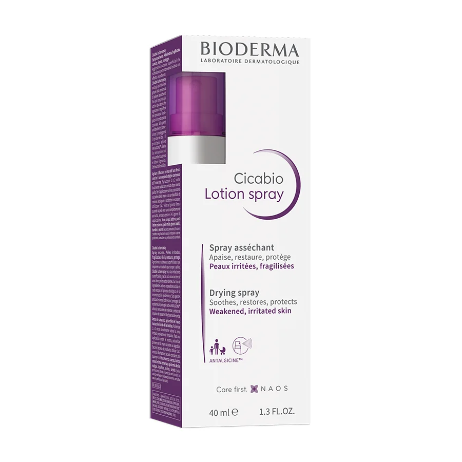 Lotiune spray Cicabio, 40ml, Bioderma