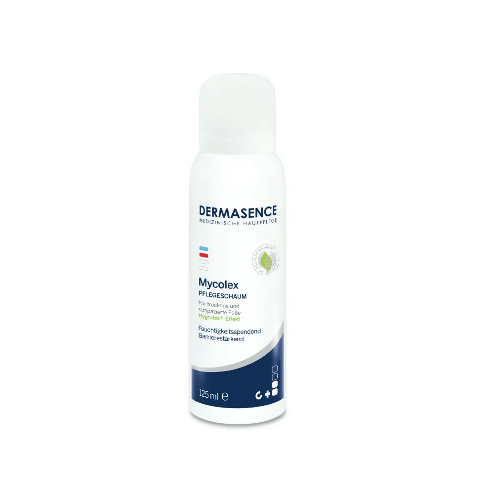 Spuma pentru ingrijirea picioarelor si unghiilor Mycolex, 125ml, Dermasence