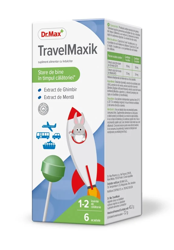 Dr. Max TravelMaxik acadele, 6 bucati
