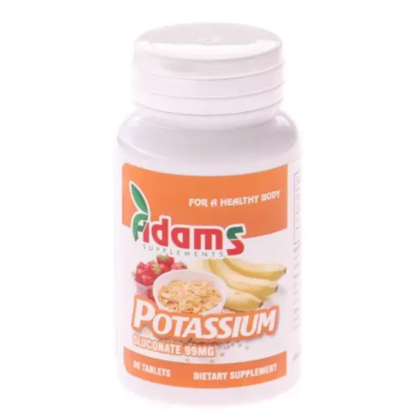 Potasium 99MG, 90 capsule, Adams Vision