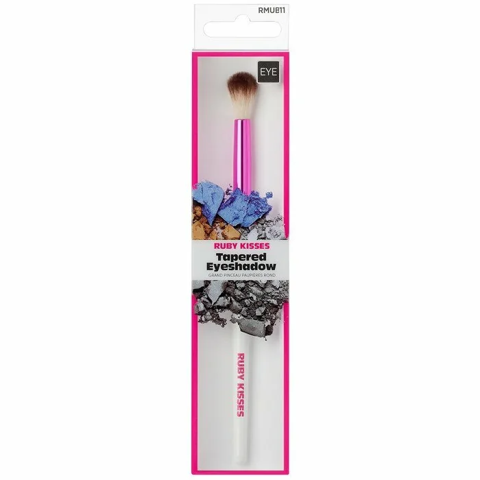 Pensula de machiaj Ruby Kisses Tapered Eyeshadow, 1 bucata, Kiss