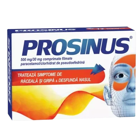 Prosinus 500 mg/30 mg, 20 comprimate filmate, Fiterman