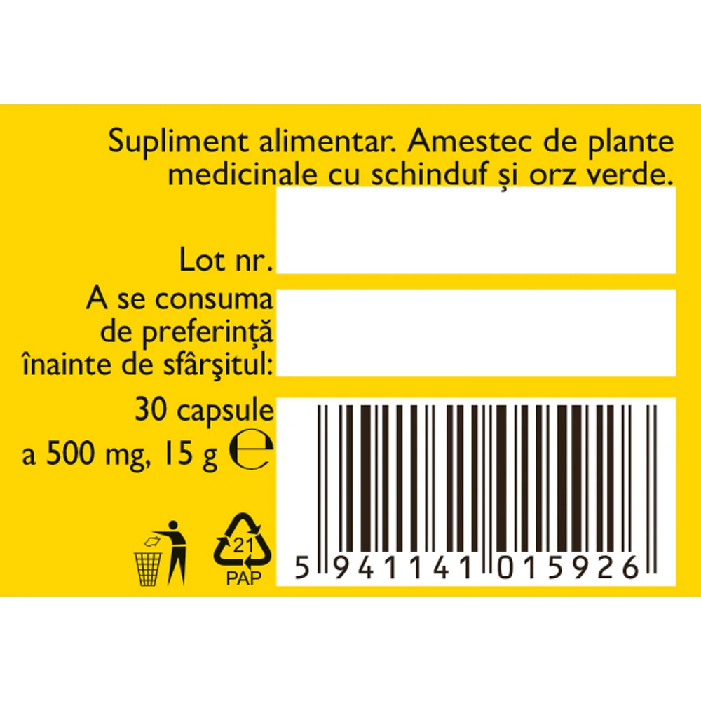 Protectie gastrica D47, 30 capsule, Fares