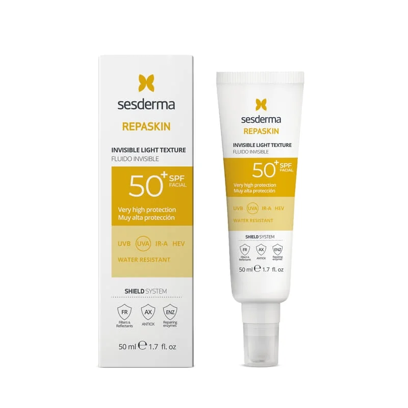 Fluid invizibil cu SPF50+ Repaskin, 50ml, Sesderma