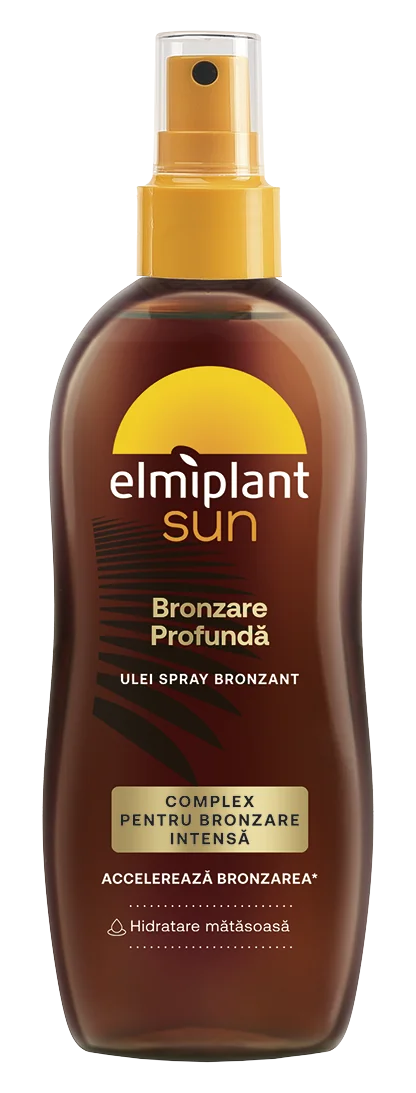Ulei spray pentru bronzare accelerata Sun, 150ml, Elmiplant